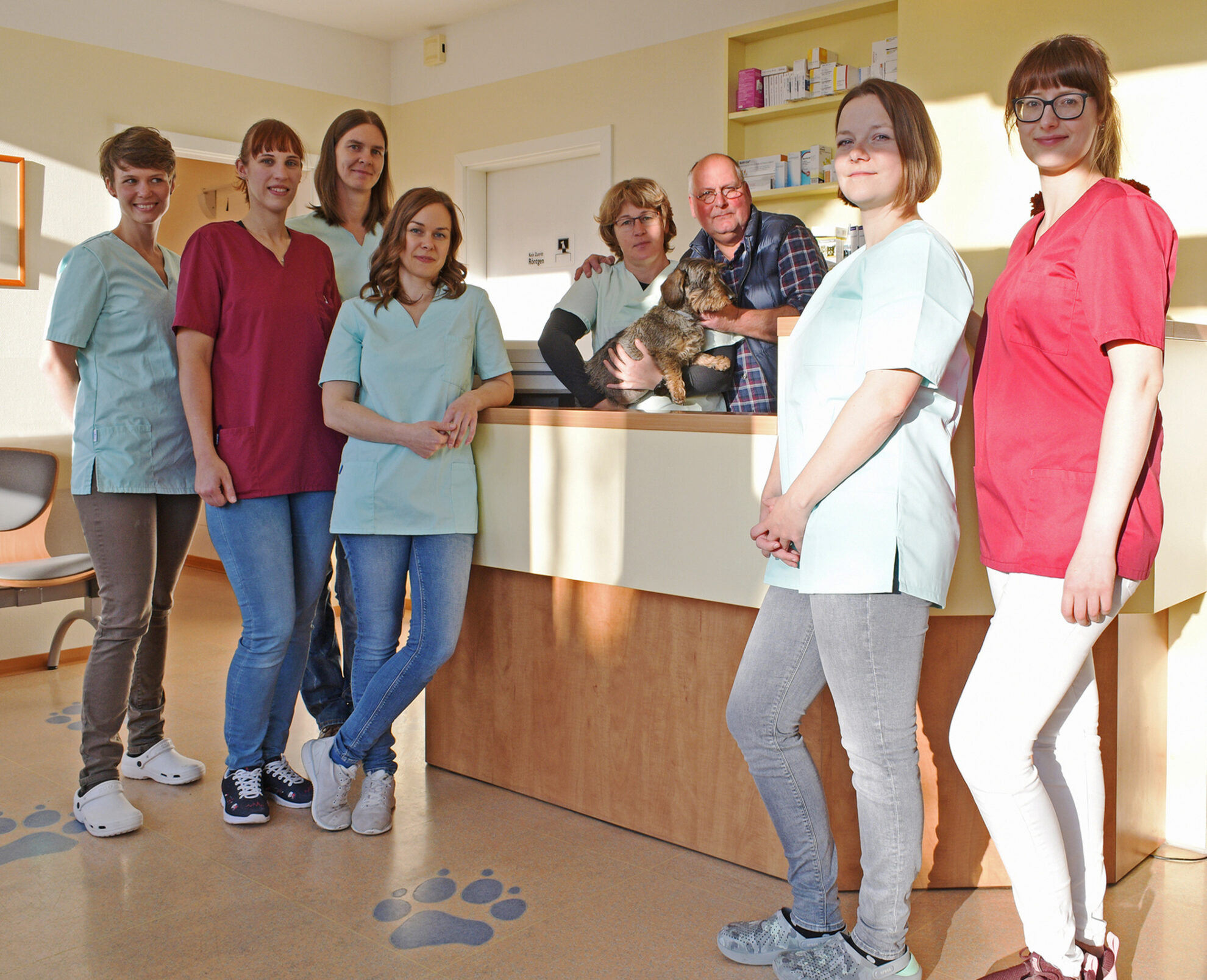 Praxisteam Tierarztpraxis Dres. med. vet. Scharfe und Moritz